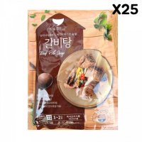 대용량갈비탕 왕갈비탕 600g 25개 레토르트식품 우거지