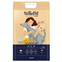 윌로펫 뉴트리탑 말랑말랑한 소프트 육즙사료 시니어3kg