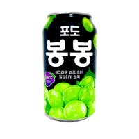 포도 봉봉 340ml 24개 1Box 음료수 캔 뚱캔 음료