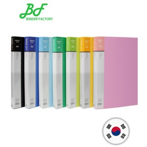 바인더팩토리 PP 3공 링 바인더 A4 20매 40매 60매