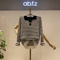 [ab.f.z]투톤 배색 카라 니트(AOx5zw31g)