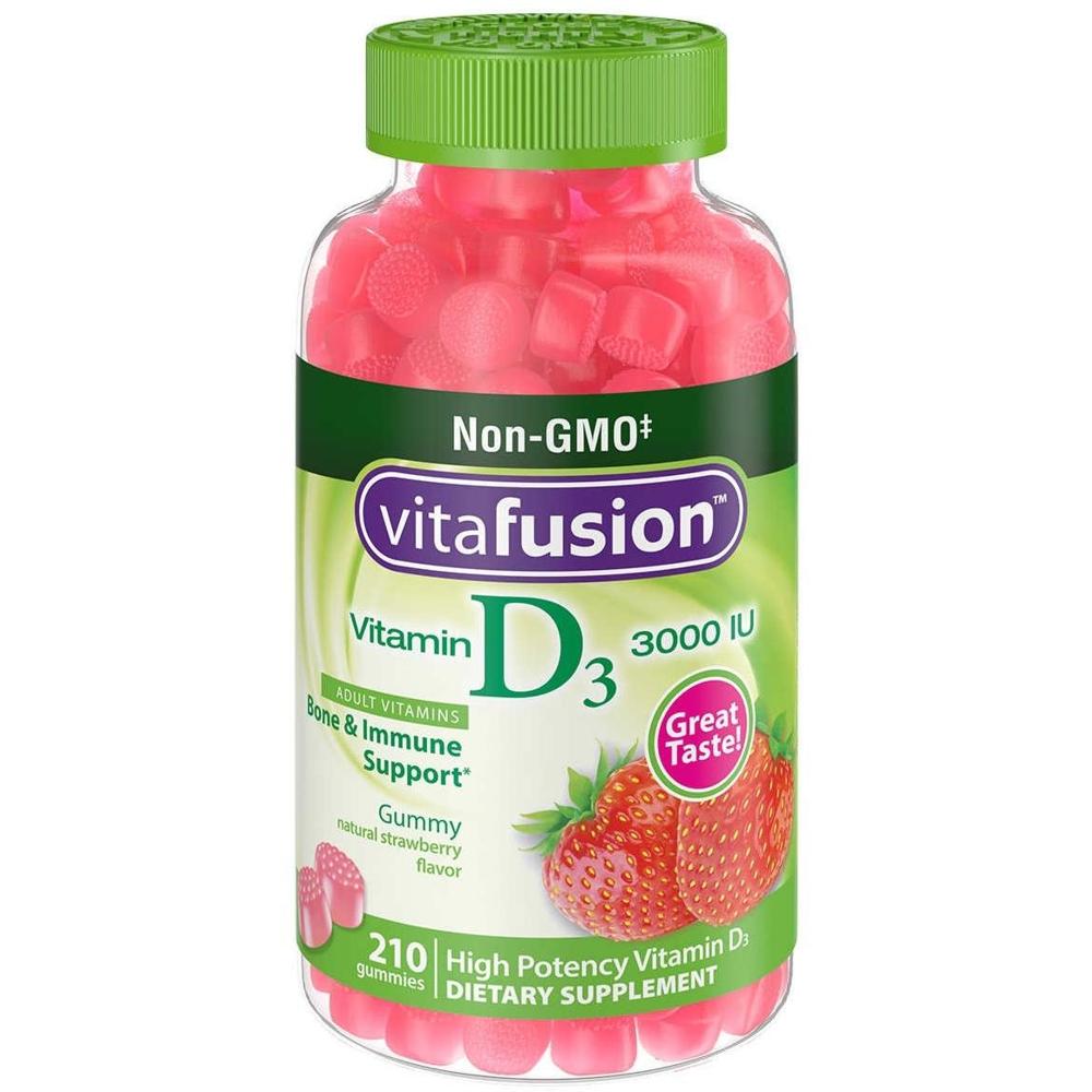 vitafusion <b>비타민 D</b>3 3000IU 210구미