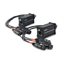 DMX-XLRM XLRF 네트워크박스 RJ45 XLR 4채널 익스텐더 멀티 케이블 셋트