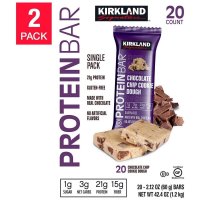 Kirkland 프로틴바 쵸코칩 쿠키 20개입 2팩