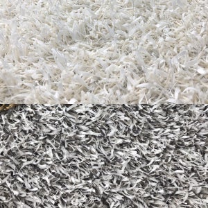 마우미오 주문제작 럭셔리 고급 샤기 카페트 미니 반평 대형 거실 원형 화이트 러그 매트