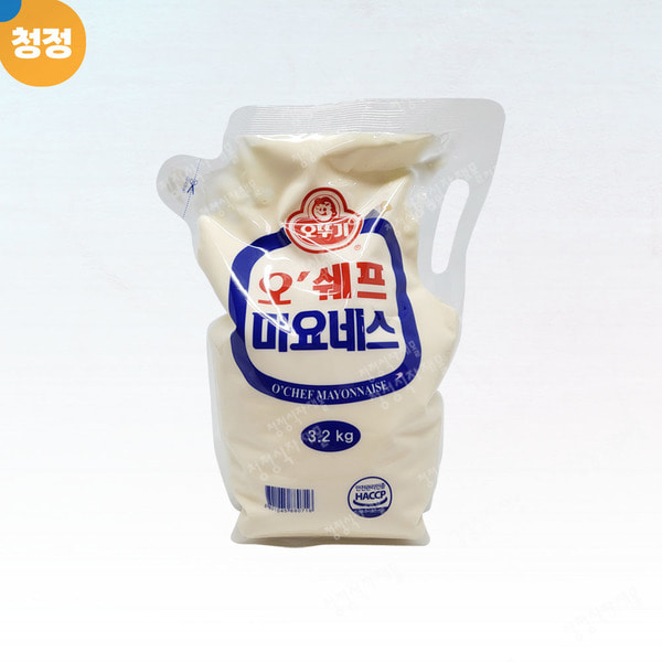 오뚜기 오쉐프 마요네즈 3.2kg 스탠딩 파우치