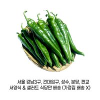 아삭이 오이맛고추 특 1kg 식자재