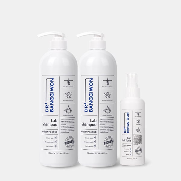 닥터방기원 랩 탈모샴푸 1Lx2 + 랩 탈모 토닉 150ml
