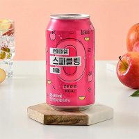 1am 스파클링 애플 캔 355ml X 24캔 / 제로칼로리 워터 음료 탄산수 0kcal