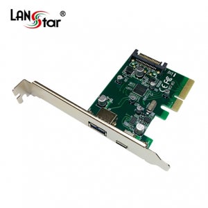 랜스타 USB 3.1 C-Type PCI Express Card LS-PCIE-EX312