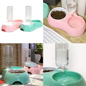 햄스터 물그릇 급수기 물병 고슴도치 물통 마시는 식수대 밥통 먹이 받침대 밥그릇