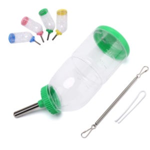 햄스터 물그릇 급수기 물병 고슴도치 물통 마시는 식수대 먹이