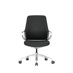 올즈 아리코 SUITE 알루미늄 풀바디 천연가죽 컴퓨터의자 낮은등