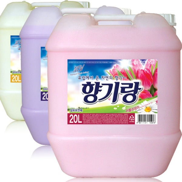 프리미엄 섬유유연제 20L 향기랑 대용량 말통 업소용