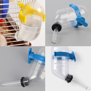 햄스터 물그릇 토끼 급수기 물병 고슴도치 물통 마시는 식수대 먹이