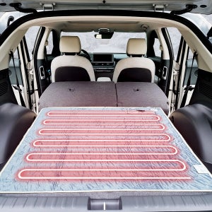 스포티지R 전기장판 DC 12V 캠핑 온열매트 차박 극세사 전기매트