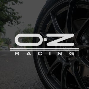 OZ레이싱 로고스티커 오즈휠스티커 데칼 100x30mm