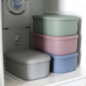 실리콘 밀폐용기 특대 1400ml 도시락 반찬통 에어프라이어