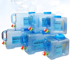 캠핑 수도꼭지물통 생수통 20리터 밸브 대형 정수기물통