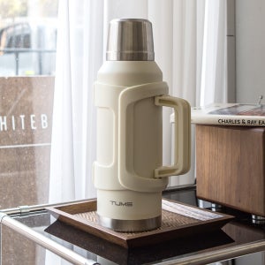 텀스 디노 대용량 보온보냉병 1.3L 대용량 보온병 이중진공 스테인레스 보온보냉 물병