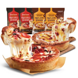 애슐리 딥디쉬 피자 4판 (시카고 2판+고구마 2판)