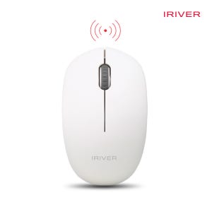 아이리버 무소음 무선 마우스 노트북 휴대용 보급형 사무용 EQwear-V10 화이트