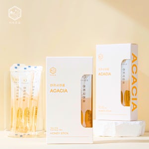 더바른꿀 국내산 프리미엄 자연 벌꿀 스틱 선물세트 12g 30포 답례품 명절 선물 보자기포장