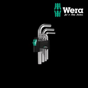 WERA 베라 육각 렌치 세트 950/9 Hex-Plus 9pcs (021406)