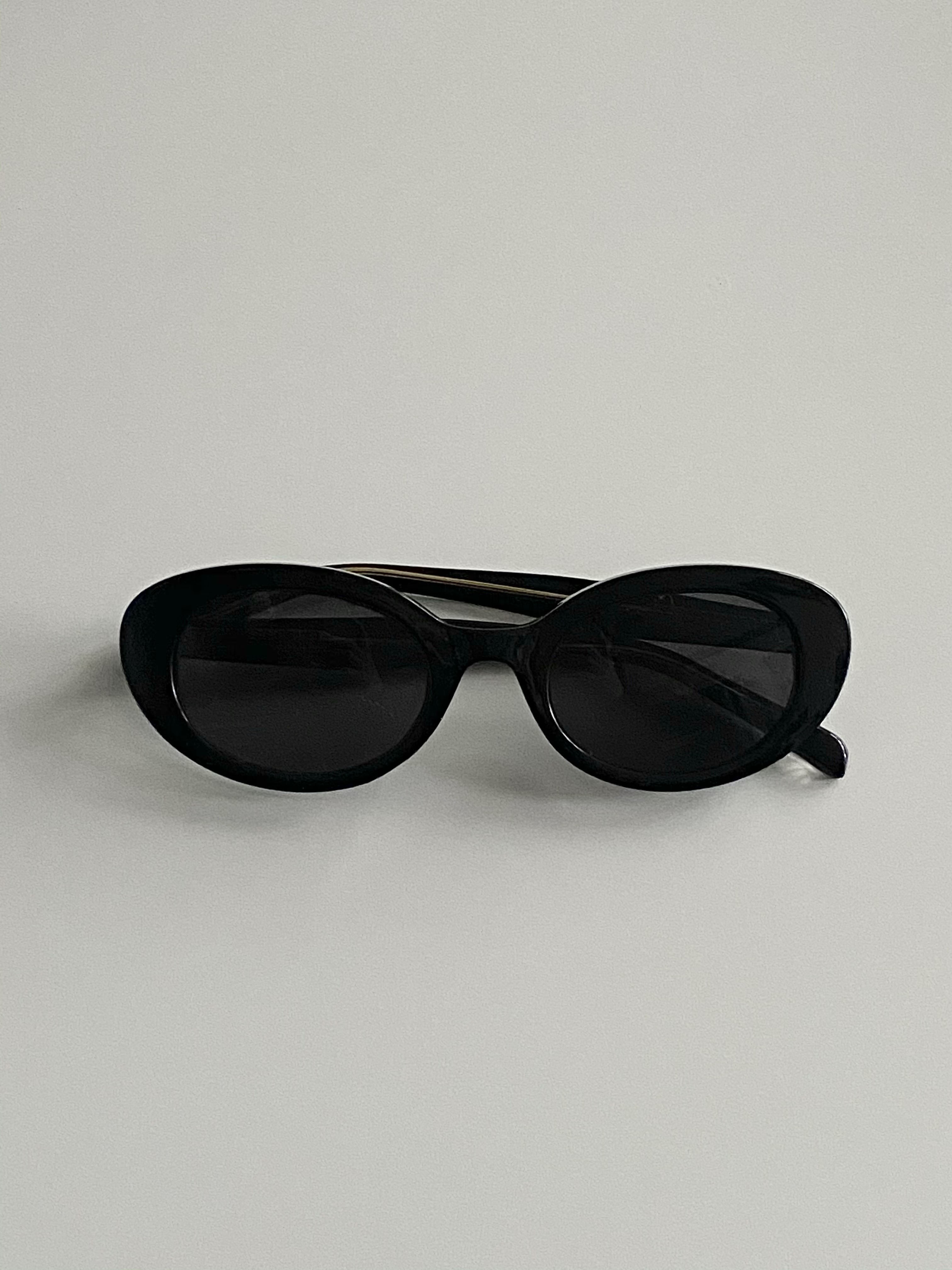 Angle sunglasses 남자 여자 틴트 레트로 타원형 블루라이트 차단 선글라스