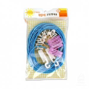 햇살가득 코팅 빨래줄 빨랫줄 와이어빨래줄 캠핑용 10M