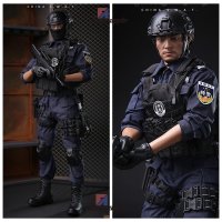Minitimes 중국 인민 SWAT 특수경찰세트 피규어 인형 모형