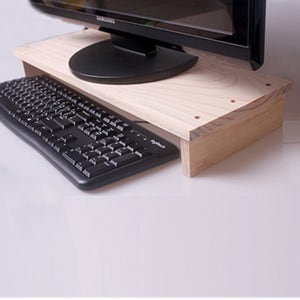 다인네 YSG-1205 원목 모니터 받침대 컴퓨터 원목 받침 완제품출고 거치대