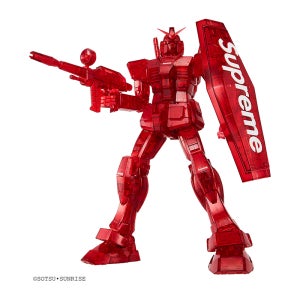반다이 1/100 스케일 슈프림 MG RX-78-2 건담 버전 3.0 국내당일발송