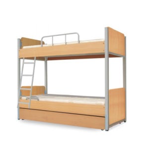 기숙사 학생 SH2008-7 사다리 3인용 침대