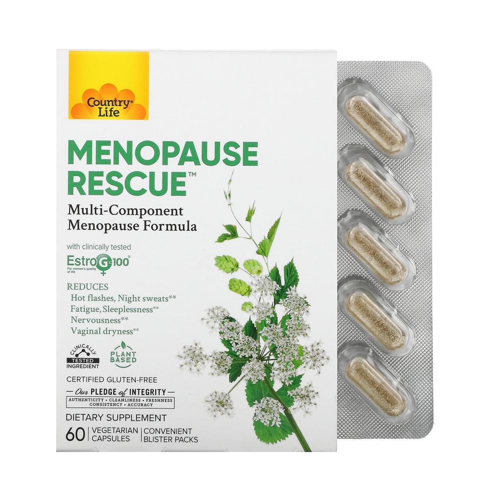 컨츄리 컨트리 라이프 <b>메노포스 레스큐</b> 60 베지 캡슐