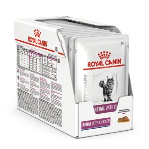 로얄캐닌 캣 레날 치킨 파우치 85g x 12개