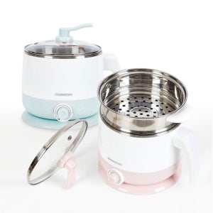 대원 라면포트 멀티포트 찜기 캠핑용 여행용 휴대용 DW-WC235 핑크 민트