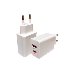 듀얼포트 고속충전기 가정용 아답터 USB C타입 25W PPS PD KC인증 직수입 급속 220V