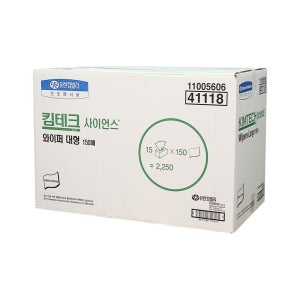 킴테크 사이언스 와이퍼 대형 41118 산업용 와이프올