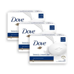 도브 화이트 뷰티 크림 바 90g 12개 세정 세안 클렌징 세수비누