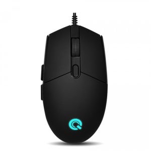 QSENN GP-M500 LED 블랙 USB 마우스
