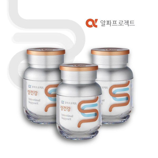 <b>정관장</b> 알파프로젝트 장건강 500mg x 180캡슐 3개월분 <b>프로바이오틱스</b> 100억균 보장