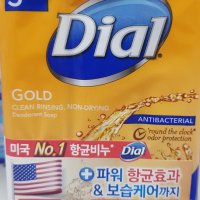 다이알비누 골드 화장비누 3입 1개