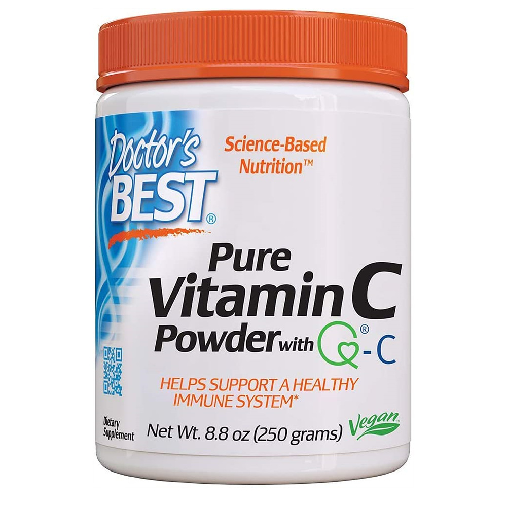 닥터스베스트 <b>비타민C</b> 파우더 (Non-GMO, 글루텐프리,비건) 250grams