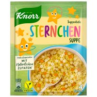 Knorr 크노르 별모양 누들 야채 스프 84g