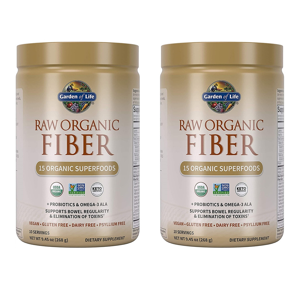 가든오브라이프 로우오가닉화이버 <b>Raw Organic Fiber</b> 268g 2개