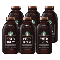 Starbucks 스타벅스 콜드브루 블랙언스위트 Black Unsweet 325mL 6개