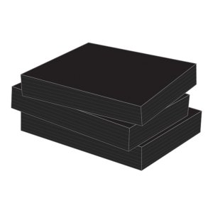 흑도화지 180g 4절 1장 검정 도화지 켄트지 미술 종이