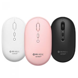 이큐메딕 Sanitize-WM3 항균 무소음 무선 마우스핑크