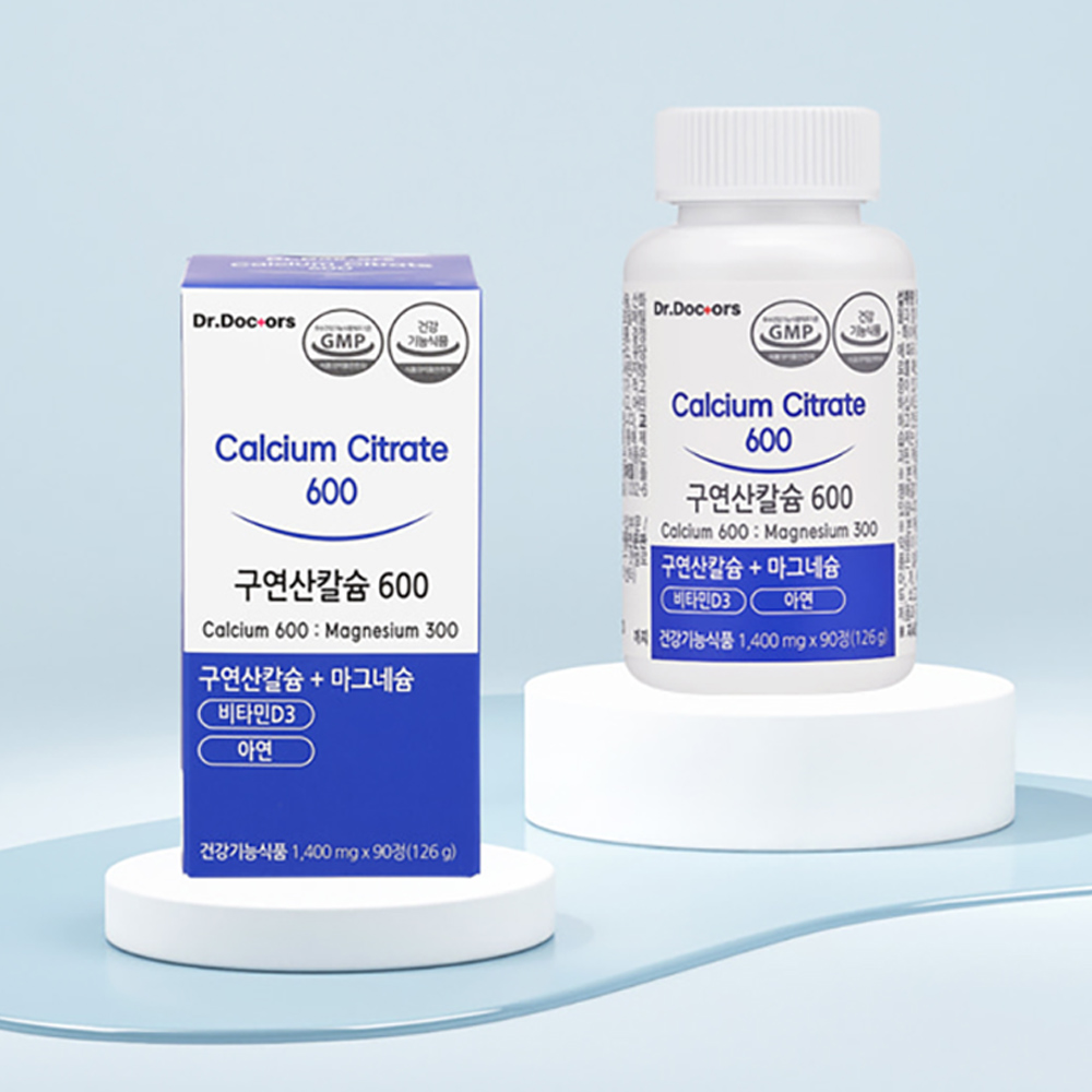 구연산 칼슘 마그네슘 비타민D 아연 칼마디아 치아에 좋은 캴슘 칼마그 프리미엄 1개월분